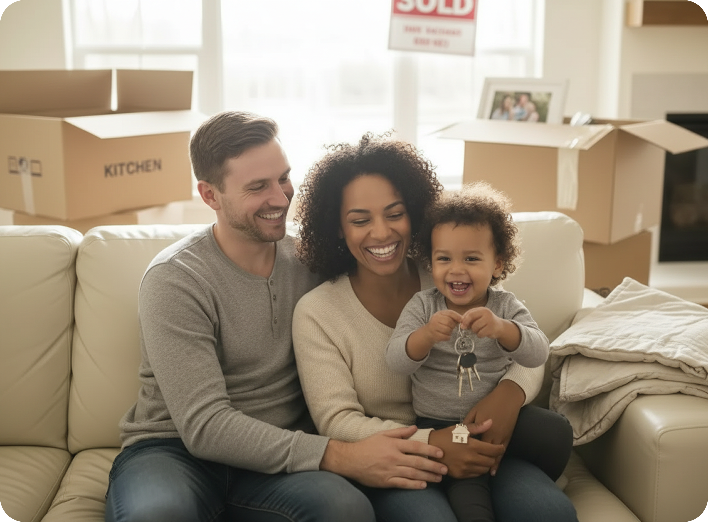 Family with their dog